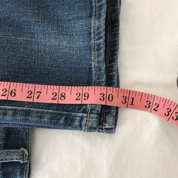 Lucky Brand Mid Rise Straight Leg Jeans 6/28 Ankle - Picture 10 of 11